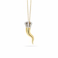 Necklace Artigianale Woman in Gold Diamante CKHCOAUB006